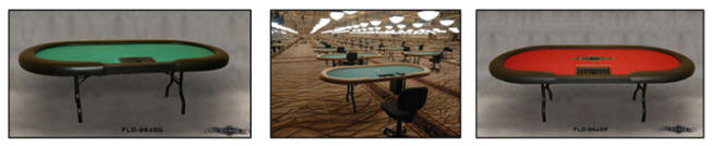Folding Leg Tournament Poker Tables