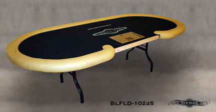 Bellagio Tournament Poker Table with Folding Legs