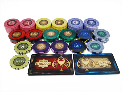 Casino Custom Chips, Poker Ceramic Chips from Rye Park Gaming - Casino Gaming Supply Company